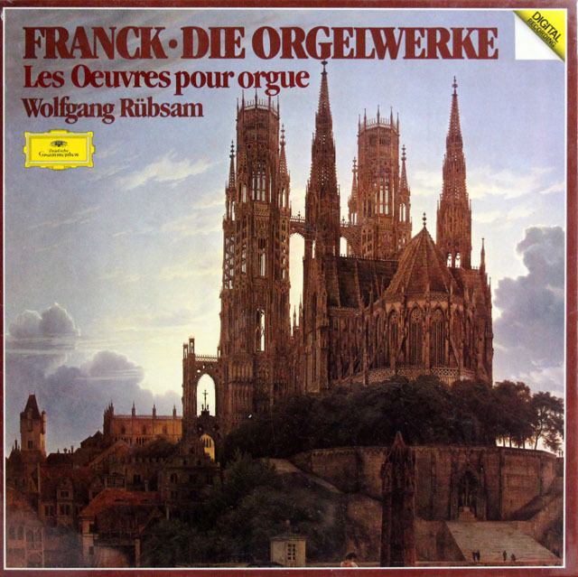 【未開封】　リュプザムのフランク/オルガン作品全集　独DGG　3810　LP レコード