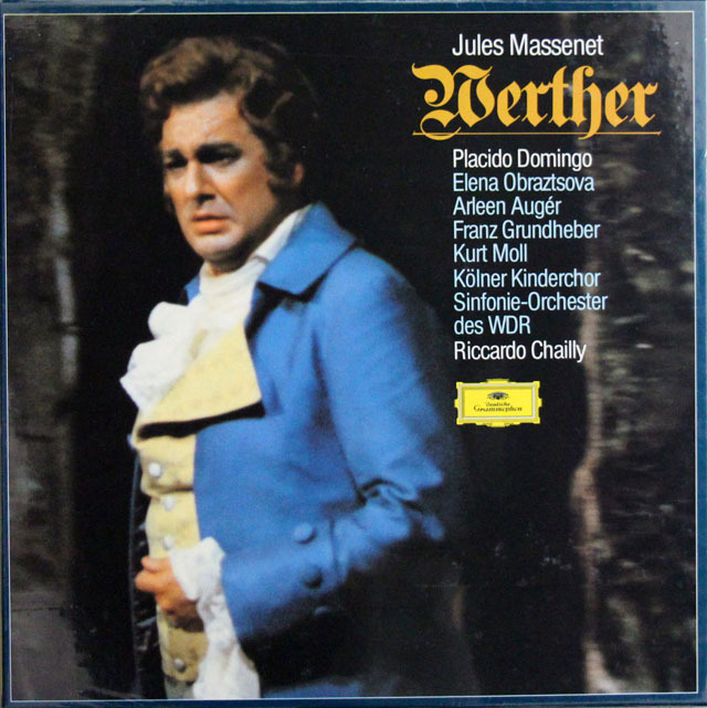 【未開封】　ドミンゴ、シャイーらのマスネー/「ウェルテル」全曲　 独DGG　3810　LP レコード