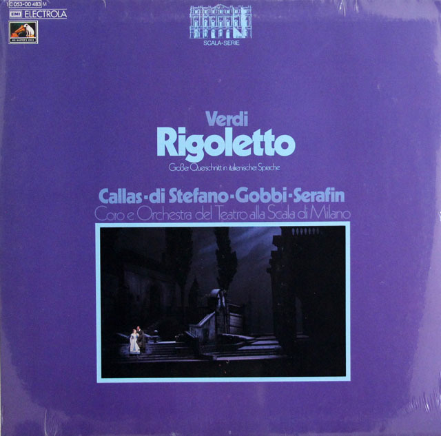 【未開封】　カラスのヴェルディ/「リゴレット」抜粋　独EMI　3810　LP レコード