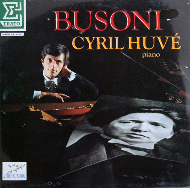 【未開封】　ユヴェのブゾーニ/ピアノ作品集　仏ERATO　3811　LP レコード