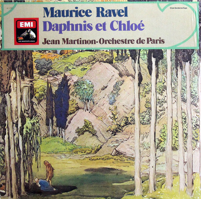 【未開封】　マルティノンのラヴェル/「ダフニスとクロエ」　仏EMI　3811　LP レコード
