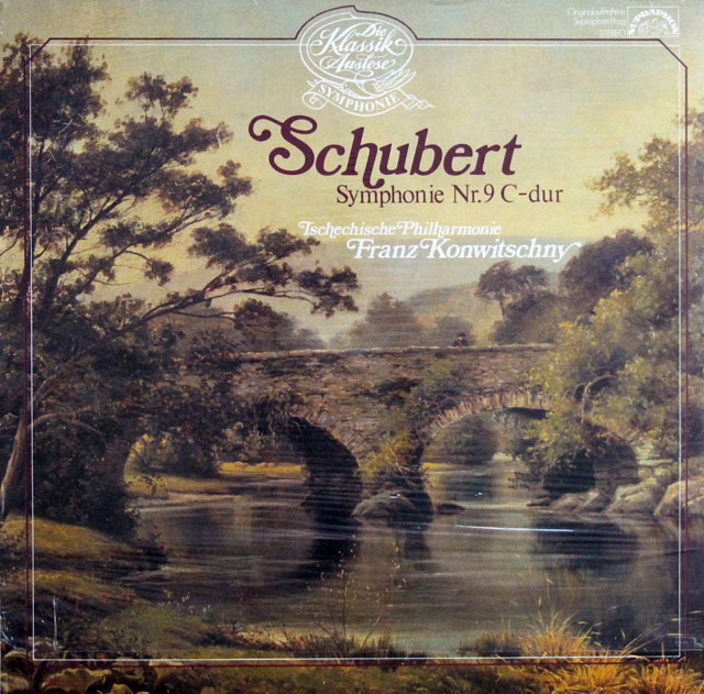 【未開封】　コンヴィチュニーのシューベルト/交響曲第9番「ザ・グレイト」　独SUPRAPHON　3811　LP レコード
