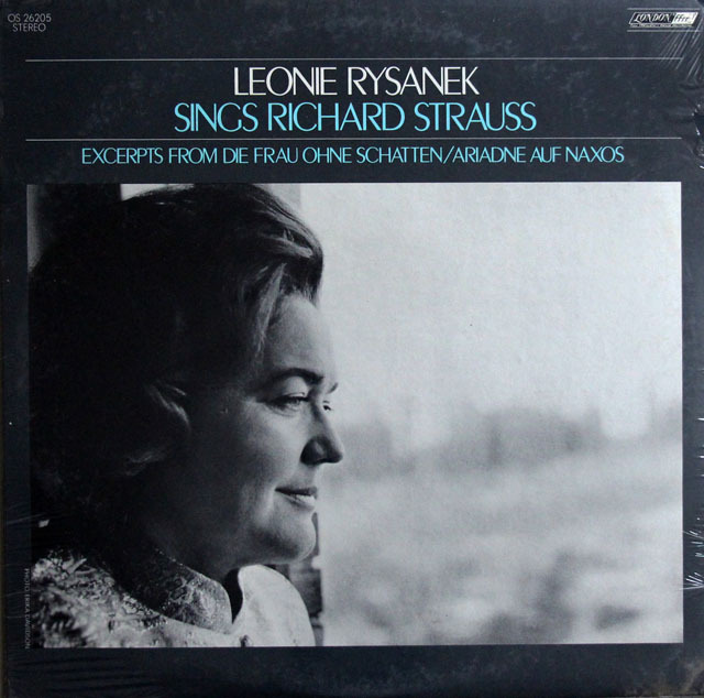 【未開封】　リザネクのR.シュトラウス/「影のない女」、「ナクソス島のアリアドネ」から　英LONDON　3811　LP レコード
