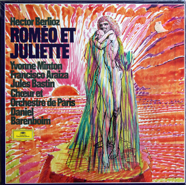 【未開封】　ミントン、アライサ、バレンボイムのベルリオーズ/劇的交響曲「ロメオとジュリエット」　独DGG　3811　LP レコード