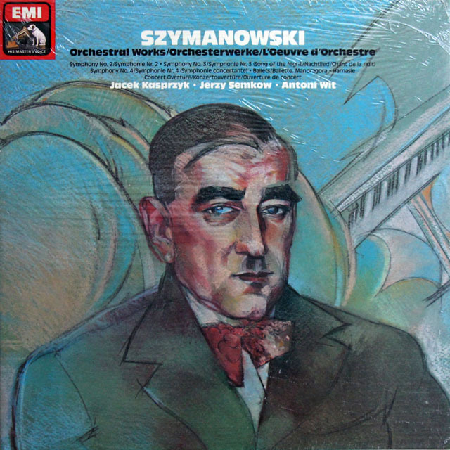 【未開封】　カスプシク、セムコフ、ヴィトのシマノフスキ/交響曲、管弦楽曲集　独EMI　3811　LP レコード