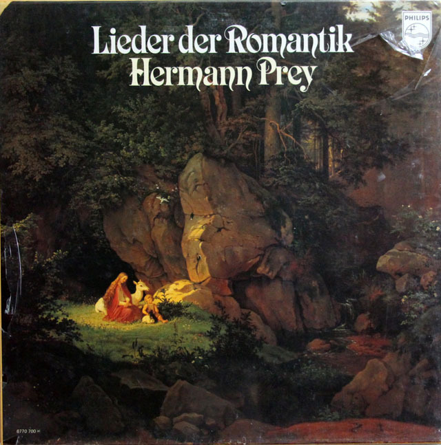 【未開封】　プライのロマンティック歌曲集　蘭PHILIPS　3811　LP レコード