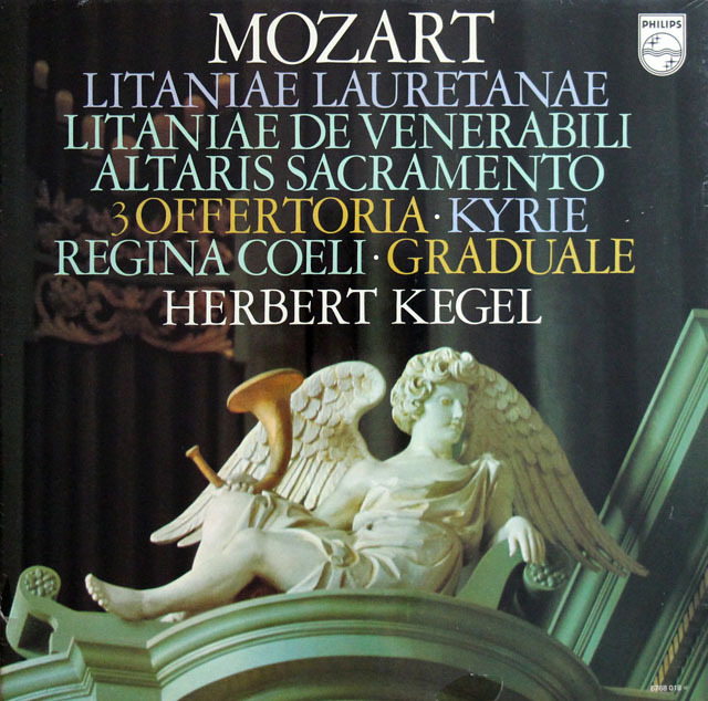 【未開封】　ケーゲルのモーツァルト/リタニア（聖母マリアの祝日のために）ほか　蘭PHILIPS　3811　LP レコード