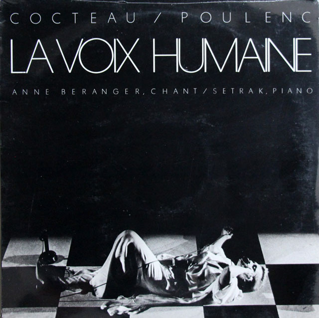 【未開封】　ベランジェ、セトラクのプーランク/「人間の声」　仏HM　3811　LP レコード