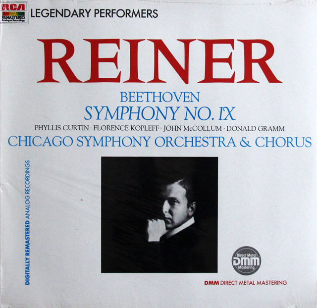 【未開封】　ライナーのベートーヴェン/交響曲第9番「合唱」　独RCA　3811　LP レコード