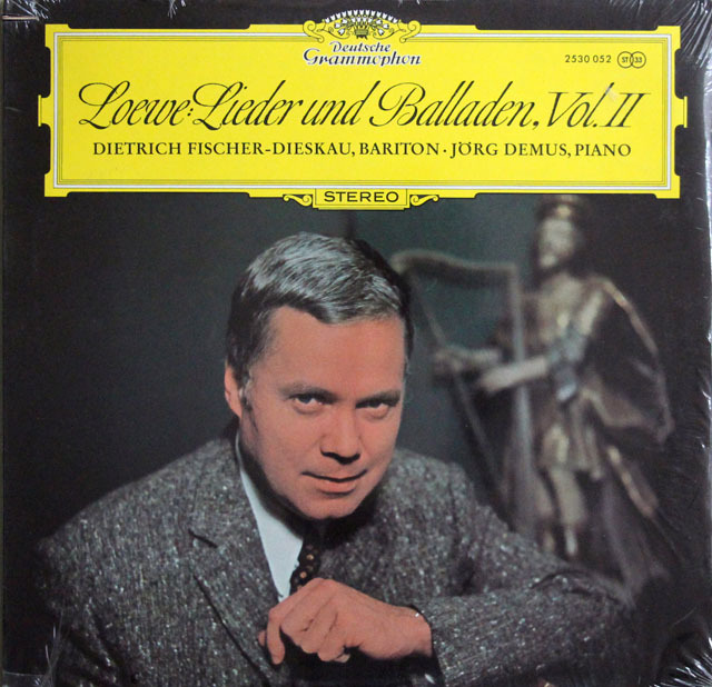 【未開封】　フィッシャー=ディースカウのレーヴェ/バラード集　第2巻　独DGG　3811　LP レコード