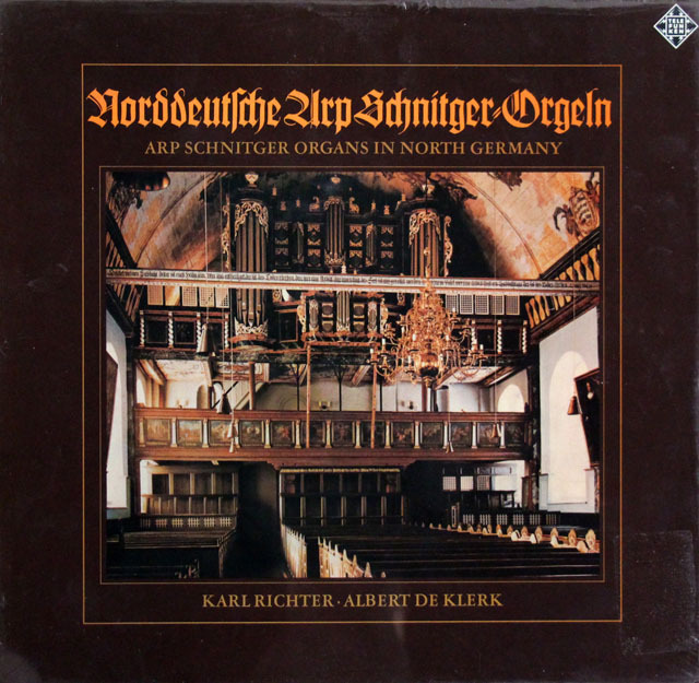 【未開封】　リヒター、デ・クレルクの「北ドイツ　アルプ・シュニットガーのオルガン」　独TELEFUNKEN　3811　LP レコード