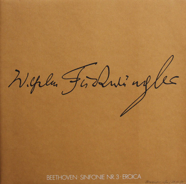 フルトヴェングラーのベートーヴェン/交響曲第3番「英雄」　独WF協会　3812　LP レコード