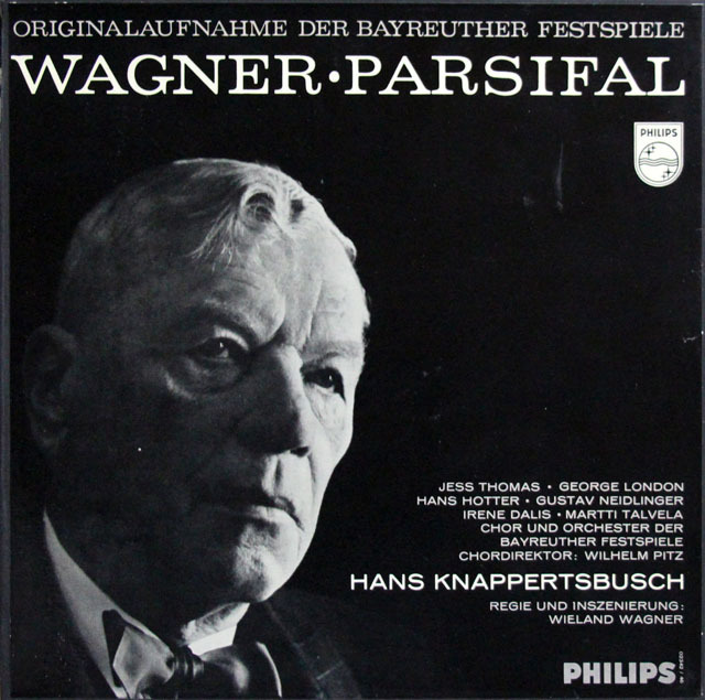 【モノラル】　クナッパーツブッシュのワーグナー/「パルジファル」全曲　蘭PHILIPS　3812　LP レコード