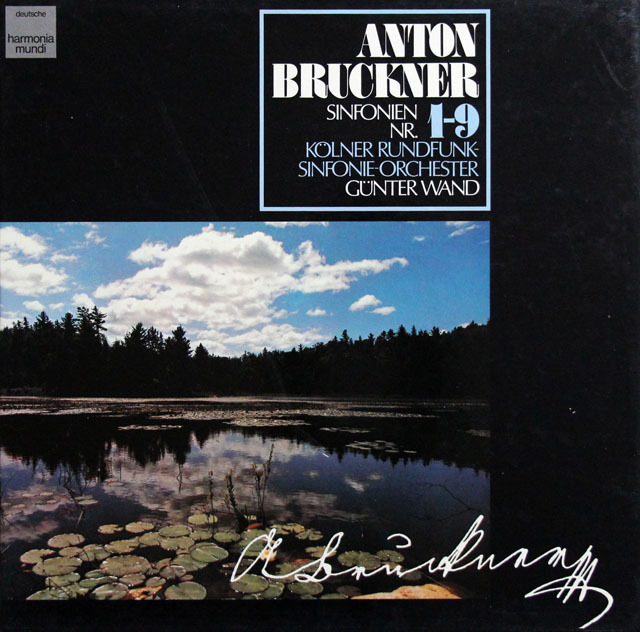 ヴァントのブルックナー/交響曲全集（第1～9番）　独HM　3812　LP レコード