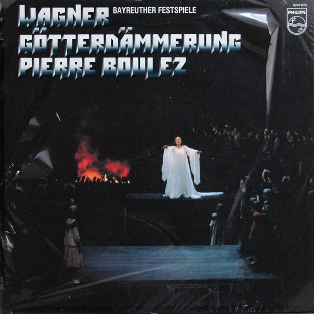 【未開封】　ブーレーズのワーグナー/「神々の黄昏」　蘭PHILIPS　3812　LP レコード