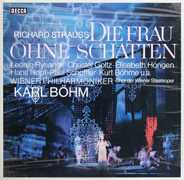 【未開封】　ベームのR.シュトラウス/「影のない女」　独DECCA　3814　LP レコード