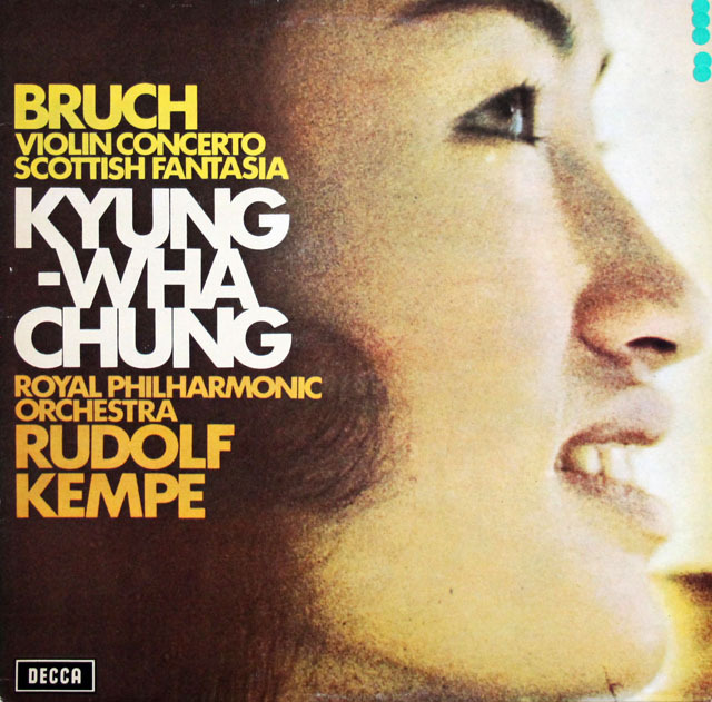チョン、ケンペのブルッフ/ヴァイオリン協奏曲第1番ほか　ニュージーランド・DECCA　3821　LP レコード