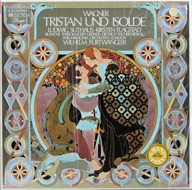 【未開封】　フルトヴェングラーのワーグナー/「トリスタンとイゾルデ」全曲　独EMI　3825　LP レコード