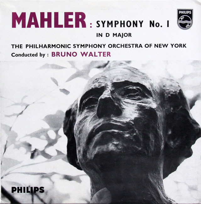 ワルターのマーラー/交響曲第1番「巨人」　英PHILIPS　3828　LP レコード
