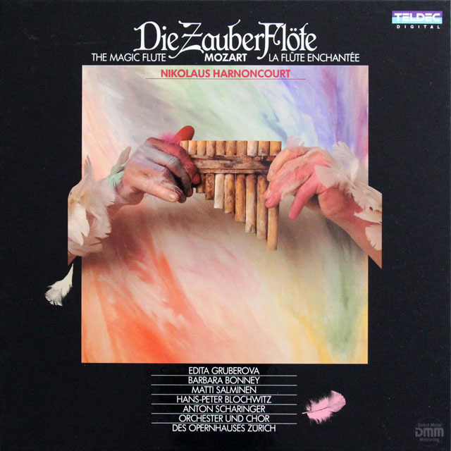 アーノンクールのモーツァルト/「魔笛」全曲　 独TELDEC　3828　LP レコード