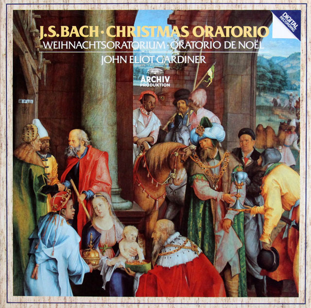 ガーディナーのバッハ/クリスマスオラトリオ　独ARCHIV　3833　LP レコード
