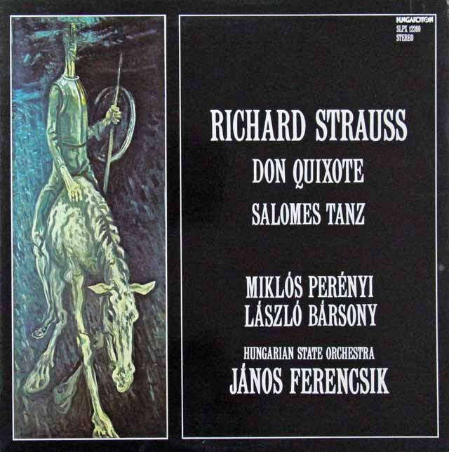フェレンチクのR.シュトラウス/交響詩「ドン・キホーテ」ほか　ハンガリーHungaroton　3517　LP レコード