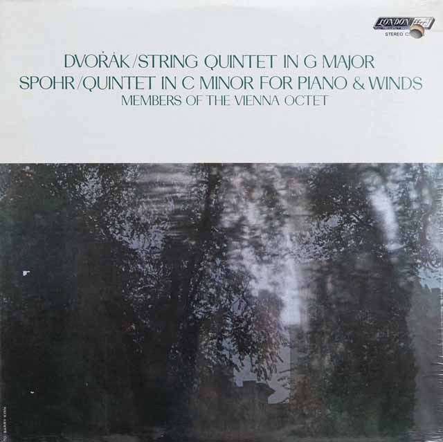【未開封】ウィーン・オクテット（八重奏団）のメンバーによるドヴォルザーク/弦楽四重奏曲ト長調ほか　英LONDON　2998　LP レコード