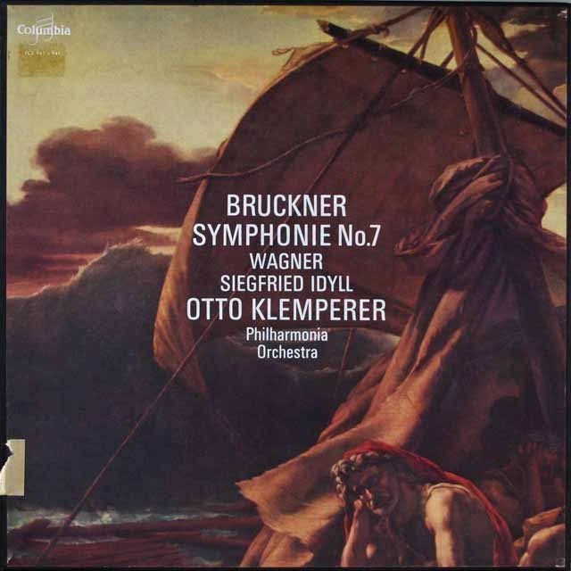 クレンペラーのブルックナー/交響曲第7番  仏columbia  2631　LP レコード