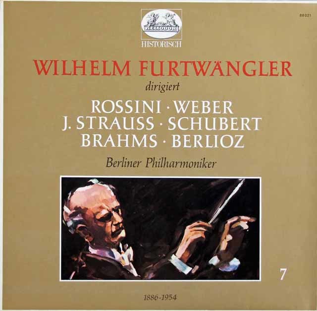 フルトヴェングラーのロッシーニ/「セビリアの理髪師」序曲ほか　独HELIODOR　3733　LP レコード