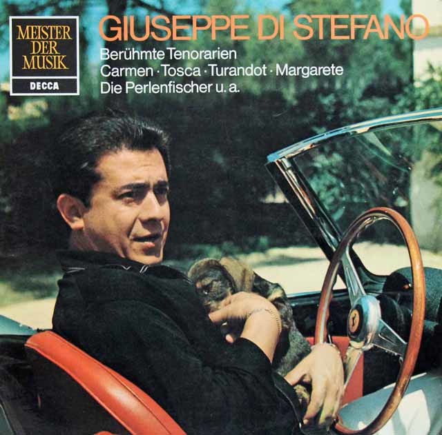 ディ・ステファーノのオペラアリア集　独DECCA　3031　LP レコード