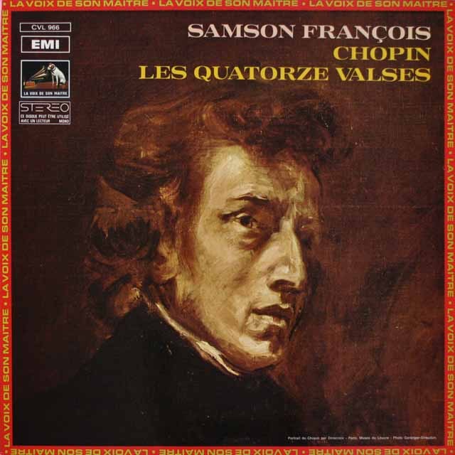 フランソワのショパン/ワルツ集   仏EMI(VSM) 2633　LP レコード