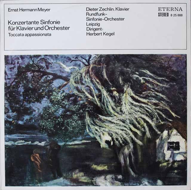 ケーゲルのマイヤー/交響的協奏曲　独ETERNA　3708　LP　レコード
