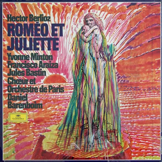 【未開封】　ミントン、アライサ、バレンボイムのベルリオーズ/劇的交響曲「ロメオとジュリエット」　独DGG　3631　LP レコード