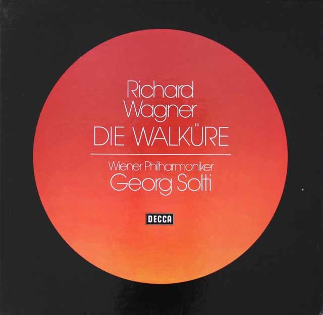 ショルティのワーグナー/「ワルキューレ」全曲　独DECCA　3019　LP レコード