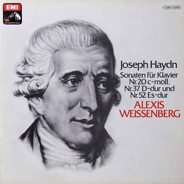 ワイセンベルクのハイドン/ピアノソナタ集　独EMI　3704　LP レコード
