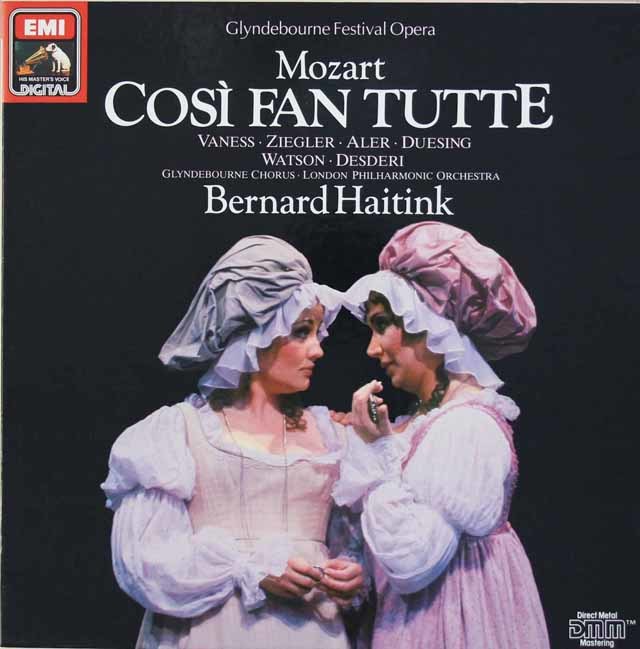 ハイティンクのモーツァルト/「コジ・ファン・トゥッテ」全曲　独EMI　3036　LP レコード