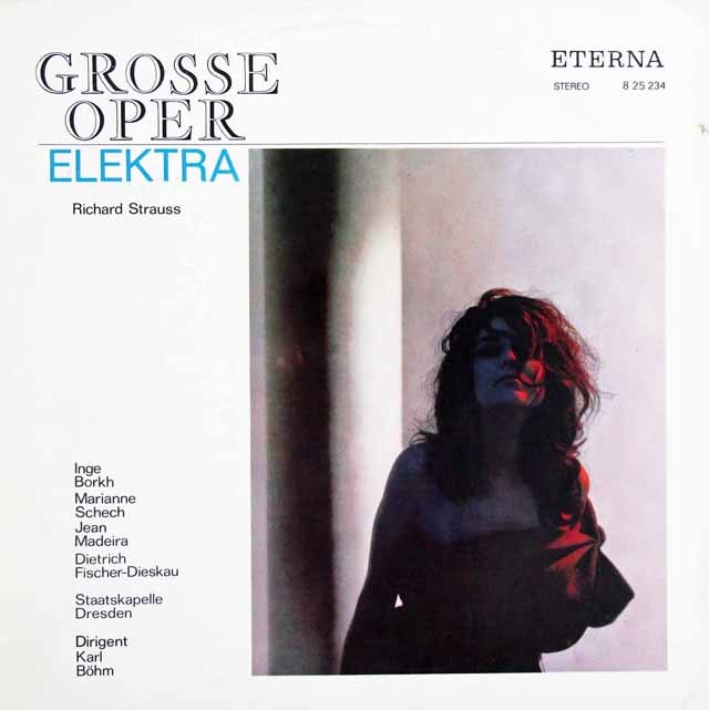 ベームのR.シュトラウス/「エレクトラ」抜粋　独ETERNA　3734　LP レコード