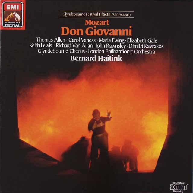 ハイティンクのモーツァルト/「ドン・ジョヴァンニ」全曲　独EMI　3898　LP レコード