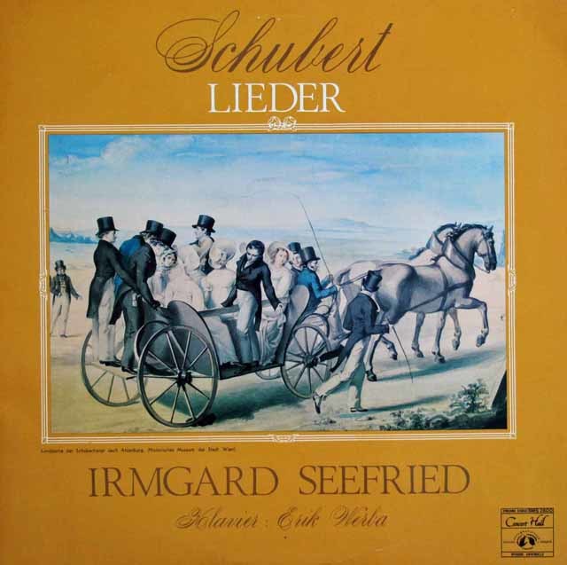 ゼーフリートのシューベルト/歌曲集　独CH　3734　LP レコード