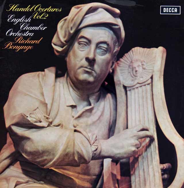 【オリジナル盤】　ボニングのヘンデル/序曲集　第2巻　英DECCA　3735　LP レコード