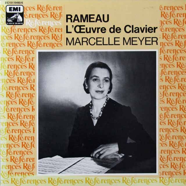 メイエルのラモー/クラヴサン曲集　仏EMI（VSM）　3704　LP レコード