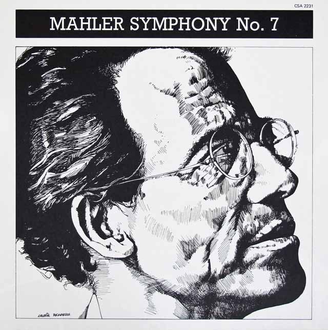 LP レコード ショルティのマーラー/交響曲第7番「夜の歌」 英LONDON 3017
