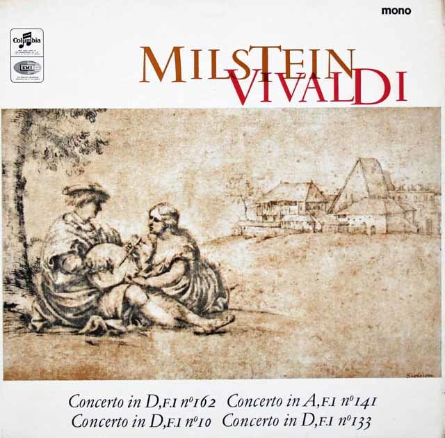 ミルシュタインのヴィヴァルディ/ヴァイオリン協奏曲集　英Columbia　3025　LP レコード