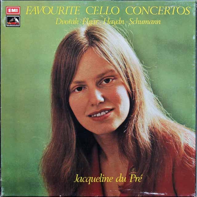 デュ・プレのチェロ協奏曲集　英EMI　2922　LP レコード