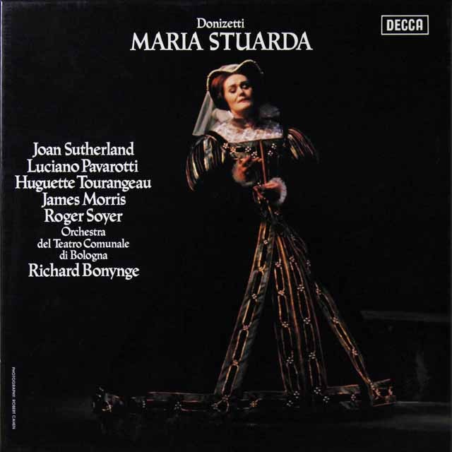 サザーランド＆パヴァロッティのドニゼッティ/「マリア・ストゥアルダ」　独DECCA　2706　LP レコード