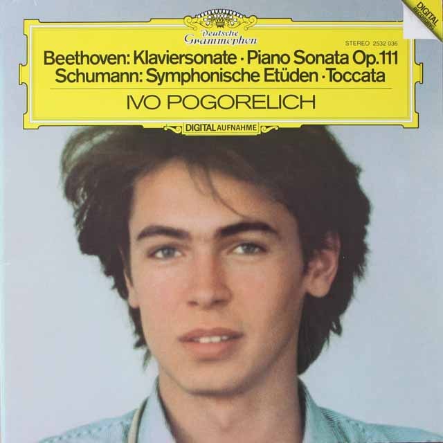 ポゴレリチのベートーヴェン/ピアノソナタ第32番ほか　独DGG　3336　LP レコード