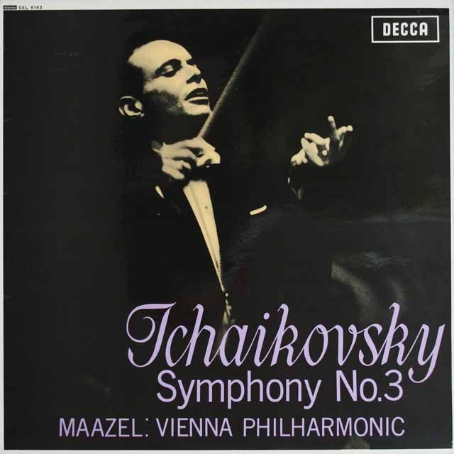 マゼールのチャイコフスキー/交響曲第3番「ポーランド」　英DECCA　3798　LP レコード