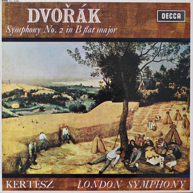 ケルテスのドヴォルザーク/交響曲第2番　英DECCA　3798　LP レコード