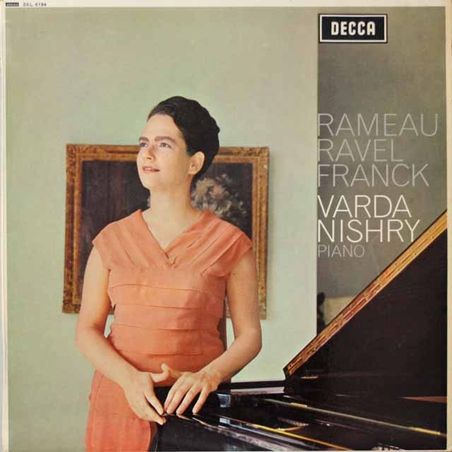 ニシュリーのピアノリサイタル　英DECCA　3798　LP レコード