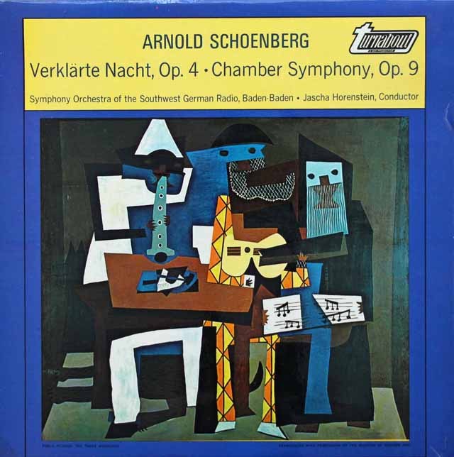 ホーレンシュタインのシェーンベルク/「浄められた夜」ほか　英turnabout　3392　LP レコード